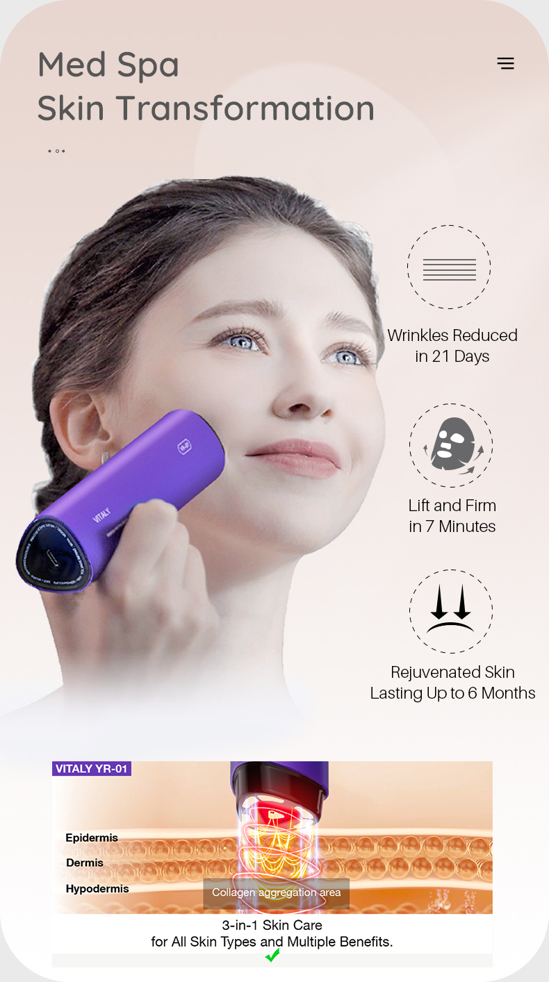 VITALY 3-in-1 Facial Massager Beauty Device-3
